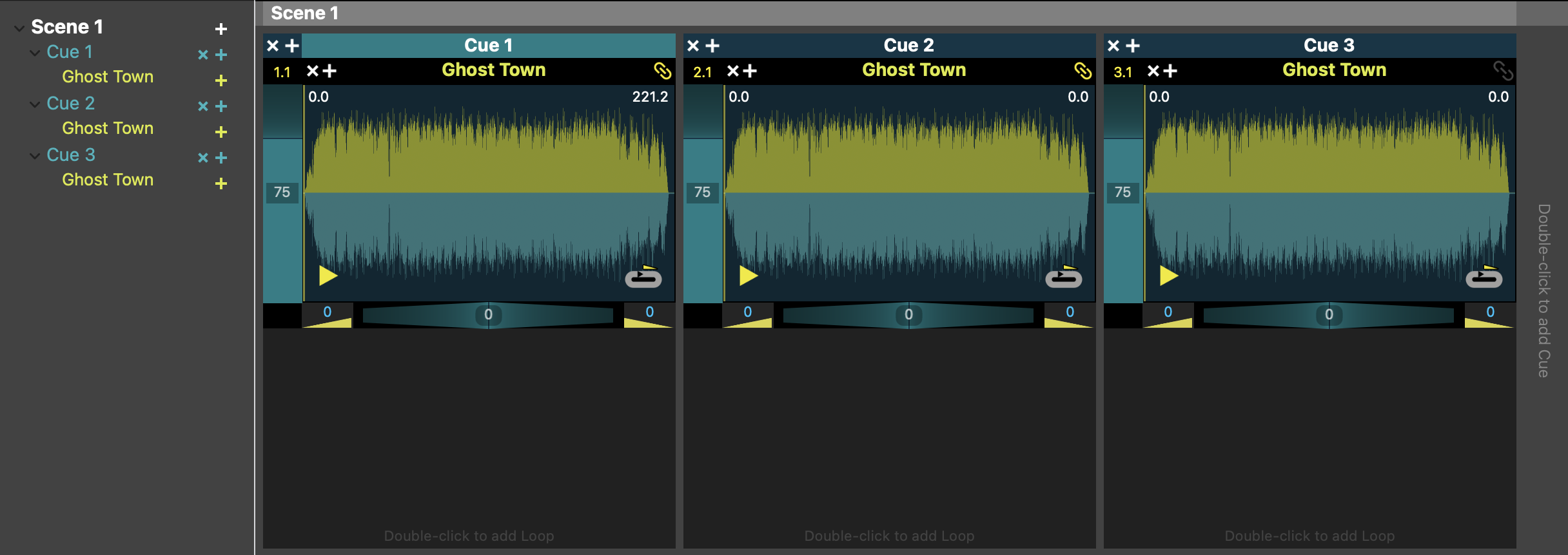 Loop with two Clones Loop with two Clones