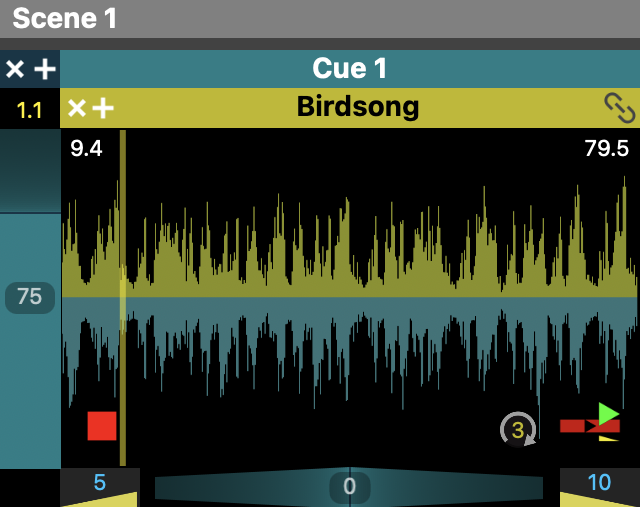 Previewing audio Previewing audio